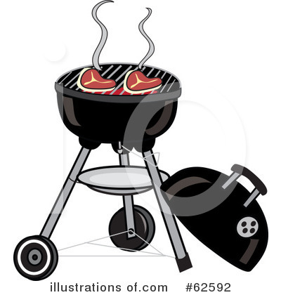 Royalty-Free (RF) Bbq Clipart Illustration by Pams Clipart - Stock Sample #62592