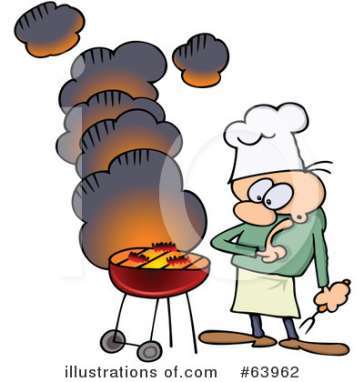 Royalty-Free (RF) Bbq Clipart Illustration by gnurf - Stock Sample #63962