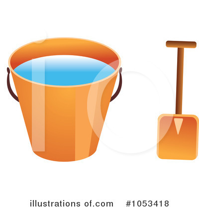 Royalty-Free (RF) Beach Bucket Clipart Illustration by Prawny - Stock Sample #1053418