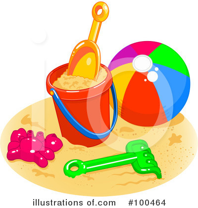Beach Toys Clipart #100464 by Pushkin