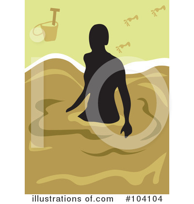 Royalty-Free (RF) Beach Clipart Illustration by Prawny - Stock Sample #104104