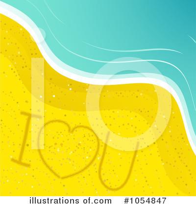Royalty-Free (RF) Beach Clipart Illustration by elaineitalia - Stock Sample #1054847