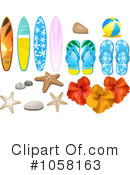 Beach Clipart #1058163 by elaineitalia