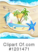 Beach Clipart #1201471 by merlinul