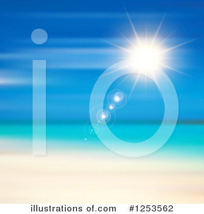Royalty-Free (RF) Beach Clipart Illustration by KJ Pargeter - Stock Sample #1253562