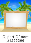 Beach Clipart #1265366 by AtStockIllustration