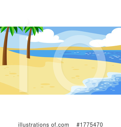 Royalty-Free (RF) Beach Clipart Illustration by Hit Toon - Stock Sample #1775470