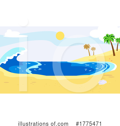Palm Trees Clipart #1775471 by Hit Toon