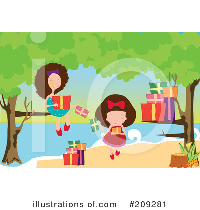 Royalty-Free (RF) Beach Clipart Illustration by mayawizard101 - Stock Sample #209281