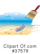 Beach Clipart #37578 by Eugene