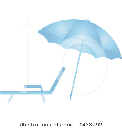 Beach Umbrella Clipart #433792 by Pams Clipart