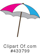 Beach Umbrella Clipart #433799 by Pams Clipart