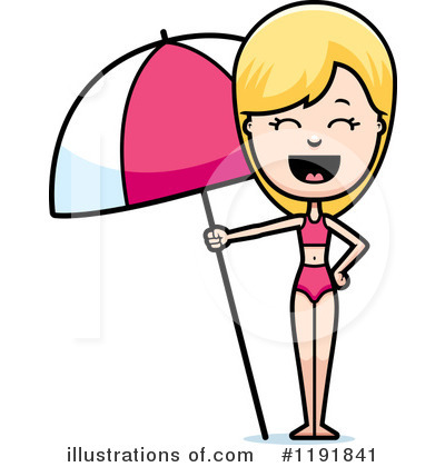 Umbrella Clipart #1191841 by Cory Thoman