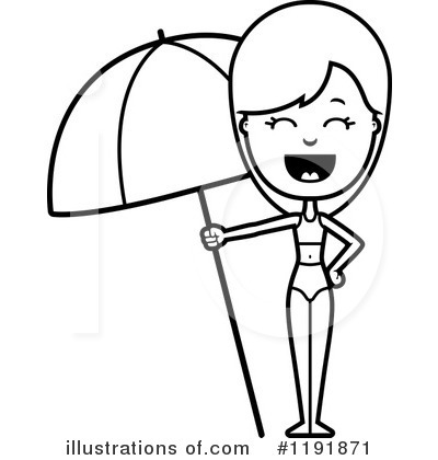Umbrella Clipart #1191871 by Cory Thoman