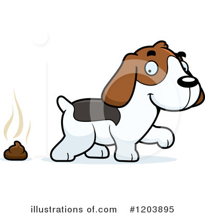 Dog Poop Clipart #1203895 by Cory Thoman