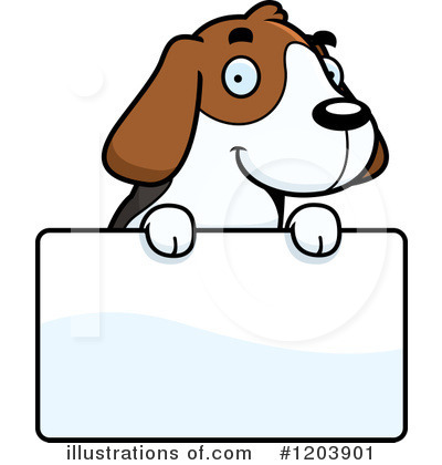 Royalty-Free (RF) Beagle Clipart Illustration by Cory Thoman - Stock Sample #1203901