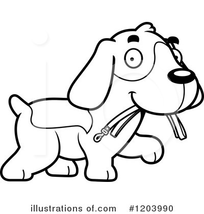 Royalty-Free (RF) Beagle Clipart Illustration by Cory Thoman - Stock Sample #1203990