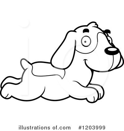 Royalty-Free (RF) Beagle Clipart Illustration by Cory Thoman - Stock Sample #1203999