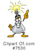 Beaker Clipart #7530 by Mascot Junction
