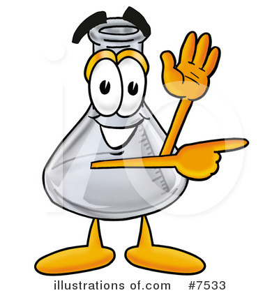 Royalty-Free (RF) Beaker Clipart Illustration by Mascot Junction - Stock Sample #7533