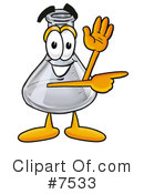 Beaker Clipart #7533 by Mascot Junction