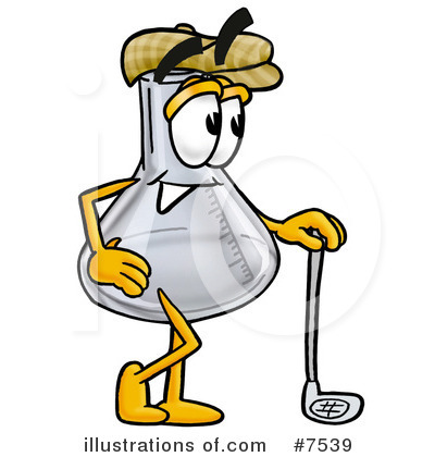 Royalty-Free (RF) Beaker Clipart Illustration by Mascot Junction - Stock Sample #7539