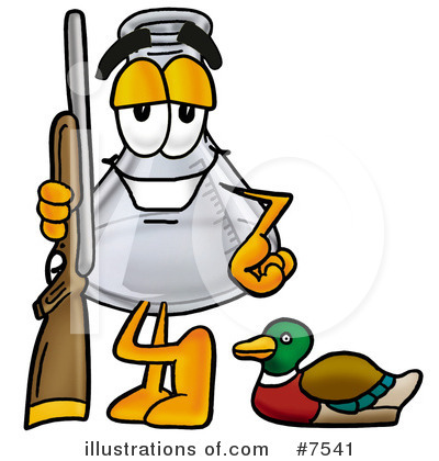 Royalty-Free (RF) Beaker Clipart Illustration by Mascot Junction - Stock Sample #7541