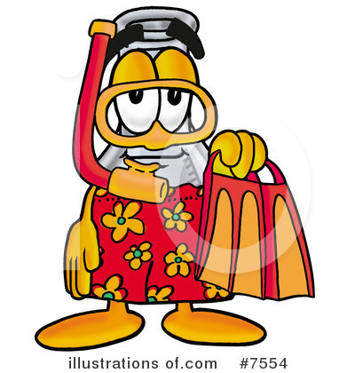 Royalty-Free (RF) Beaker Clipart Illustration by Mascot Junction - Stock Sample #7554