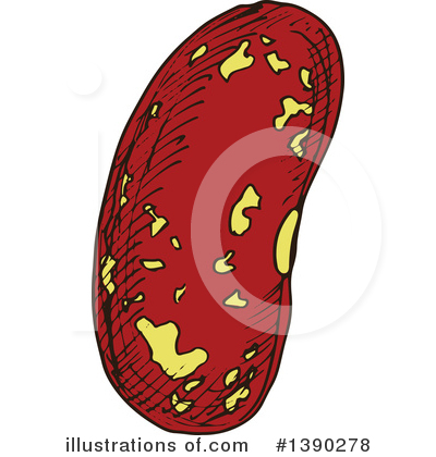 Royalty-Free (RF) Bean Clipart Illustration by Vector Tradition SM - Stock Sample #1390278
