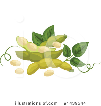 Beans Clipart #1439544 by Vector Tradition SM