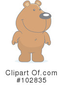 Bear Clipart #102835 by Cory Thoman