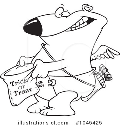 Royalty-Free (RF) Bear Clipart Illustration by toonaday - Stock Sample #1045425