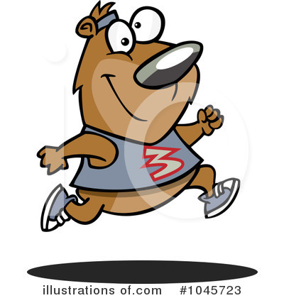 Jogger Clipart #1045723 by toonaday