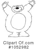 Bear Clipart #1052982 by djart