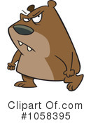 Bear Clipart #1058395 by toonaday