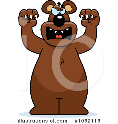 Bear Character Clipart #1062116 by Cory Thoman