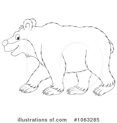 Royalty-Free (RF) Bear Clipart Illustration by Alex Bannykh - Stock Sample #1063285