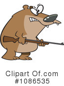 Bear Clipart #1086535 by toonaday