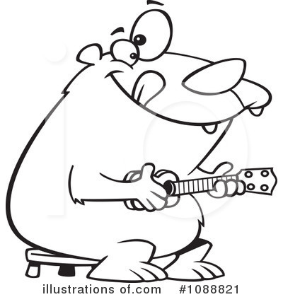 Royalty-Free (RF) Bear Clipart Illustration by toonaday - Stock Sample #1088821