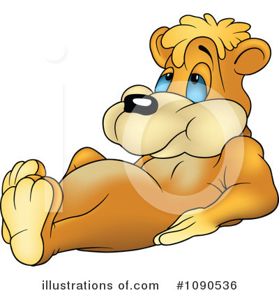 Royalty-Free (RF) Bear Clipart Illustration by dero - Stock Sample #1090536