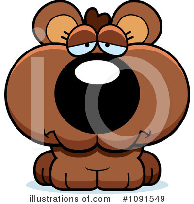 Royalty-Free (RF) Bear Clipart Illustration by Cory Thoman - Stock Sample #1091549