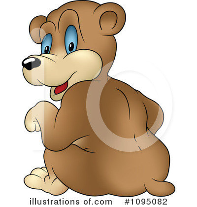 Royalty-Free (RF) Bear Clipart Illustration by dero - Stock Sample #1095082
