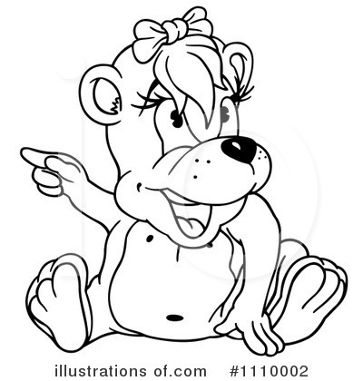 Royalty-Free (RF) Bear Clipart Illustration by dero - Stock Sample #1110002