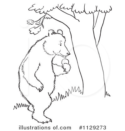 Royalty-Free (RF) Bear Clipart Illustration by Picsburg - Stock Sample #1129273