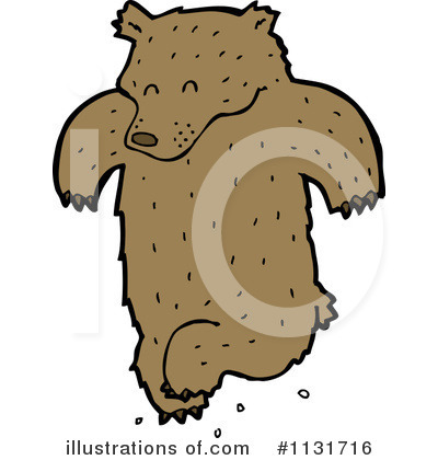 Royalty-Free (RF) Bear Clipart Illustration by lineartestpilot - Stock Sample #1131716