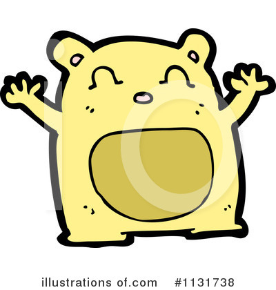 Royalty-Free (RF) Bear Clipart Illustration by lineartestpilot - Stock Sample #1131738