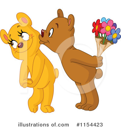 Royalty-Free (RF) Bear Clipart Illustration by yayayoyo - Stock Sample #1154423