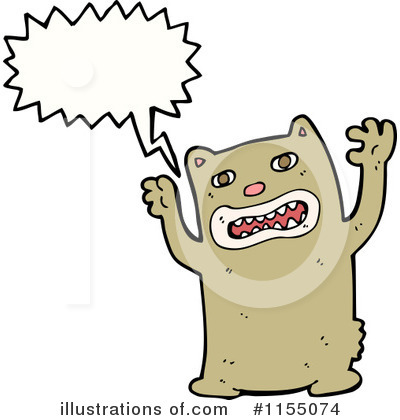 Royalty-Free (RF) Bear Clipart Illustration by lineartestpilot - Stock Sample #1155074