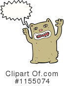 Bear Clipart #1155074 by lineartestpilot