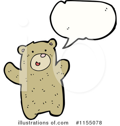 Royalty-Free (RF) Bear Clipart Illustration by lineartestpilot - Stock Sample #1155078